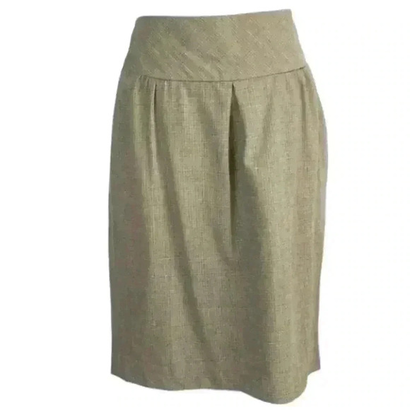 Ann Taylor loft skirt sz 10 30% Virgin wool pencil - Picture 7 of 7